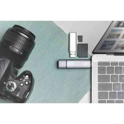Зчитувач флеш-карт Digitus USB-C/USB 3.0 SD/MicroSD (DA-70886) Вінниця