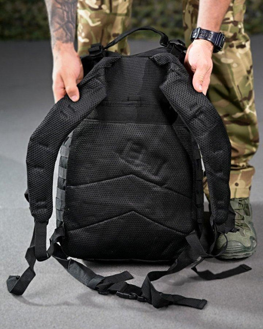 Тактичний штурмовий рюкза  MX  35л  черный РП7329 Одесса - изображение 2