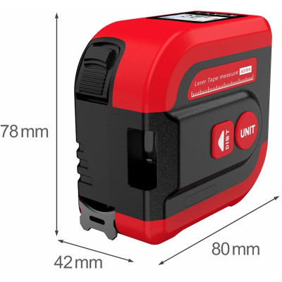 Рулетка Noyafa NF-2240 5м/40м, з лазерним далекоміром (NF-2240) Вінниця - фото 5