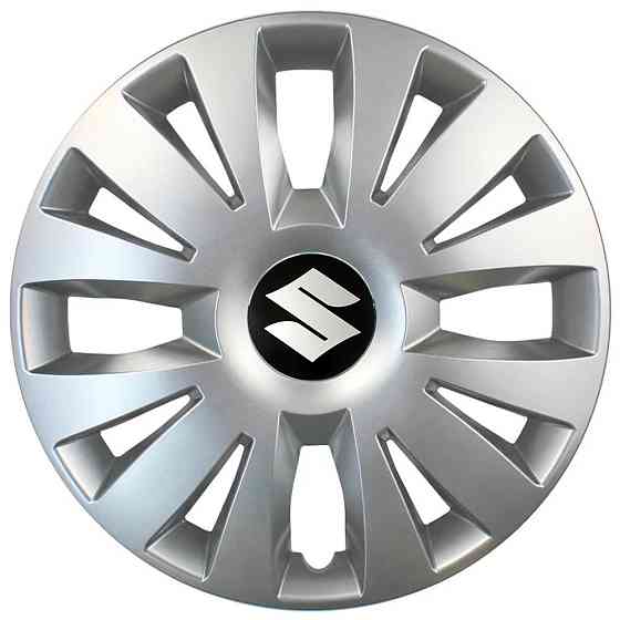 Автомобильные модельные колпаки R15 Suzuki 324 4шт, SJS, серебряные Киев