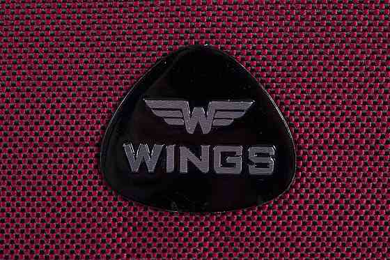 Валіза тканинна WINGS 6802 середня бордова 4 колеса Київ