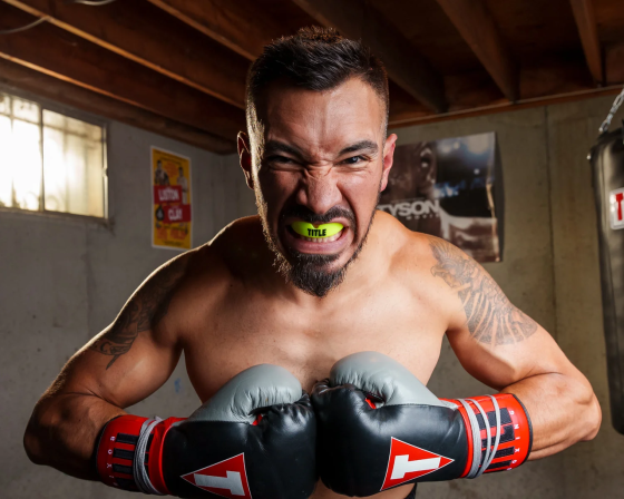 Капа TITLE Boxing Super Shield X2 доросла (вік 11+) Yellow Каменское