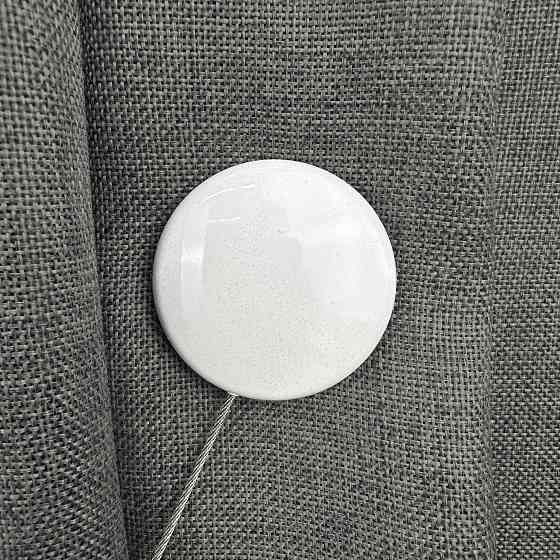 Магниты для штор и гардин Круг 2 шт Белый (81-285) Киев