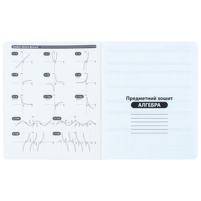 Тетрадь Kite предметная Techno 48 листа, клетка, алгебра (K25-240-3) Винница - изображение 2