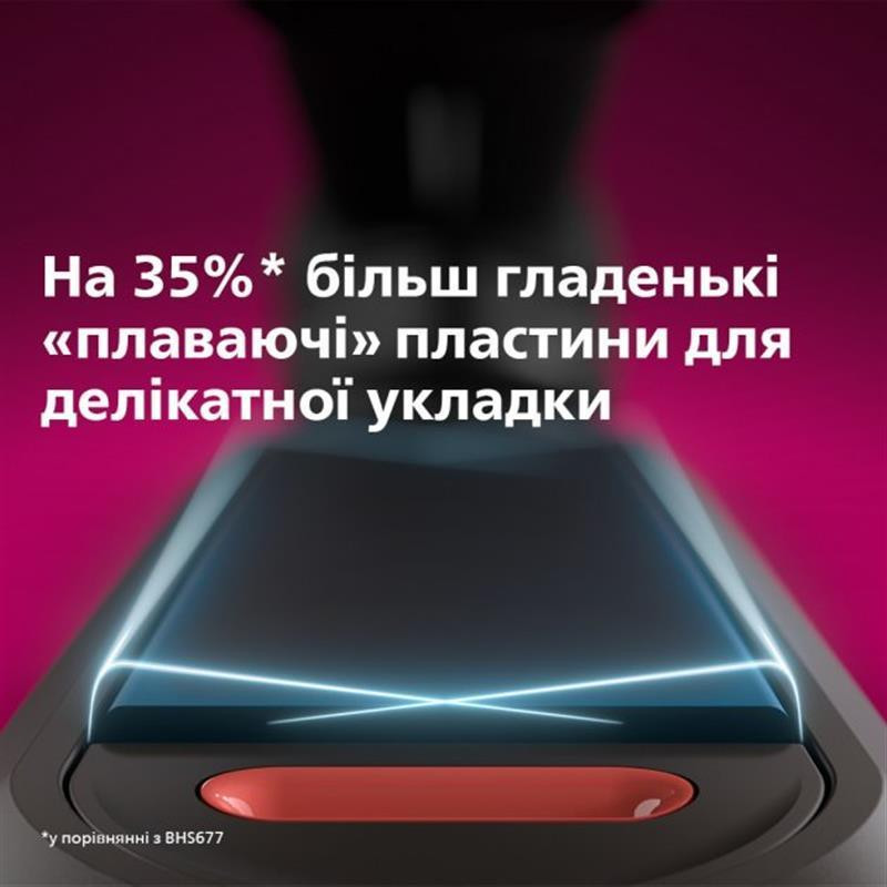 Праска (випрямляч) для волосся Philips BHS530/00 Рожевий Харків - фото 6