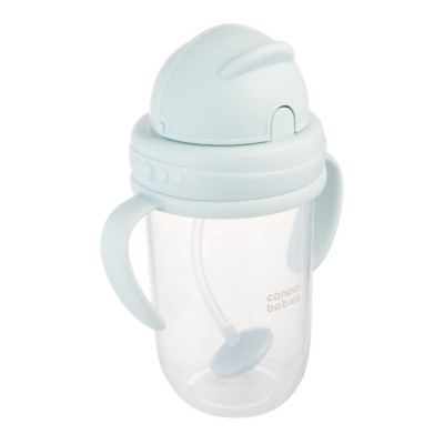 Поильник-непроливайка Canpol babies з трубочкою і обтяжувачем, 270 мл, зелена (56/623_gre) Винница - изображение 1