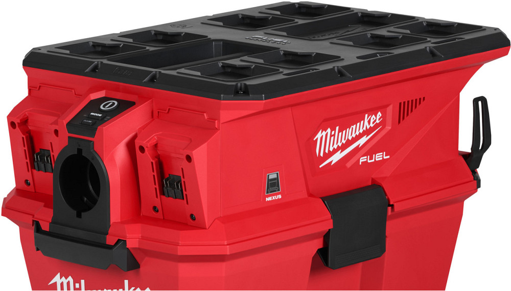Пылесос аккумуляторный NEXUS PACKOUT MILWAUKEE M18 F2VC23LG2-0, 26л L-класс с насадками Одесса - изображение 7