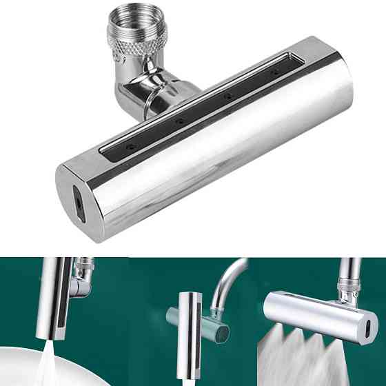 Насадка на кран з поворотом 360°,4 режими SHOWER HEAD SBR Київ