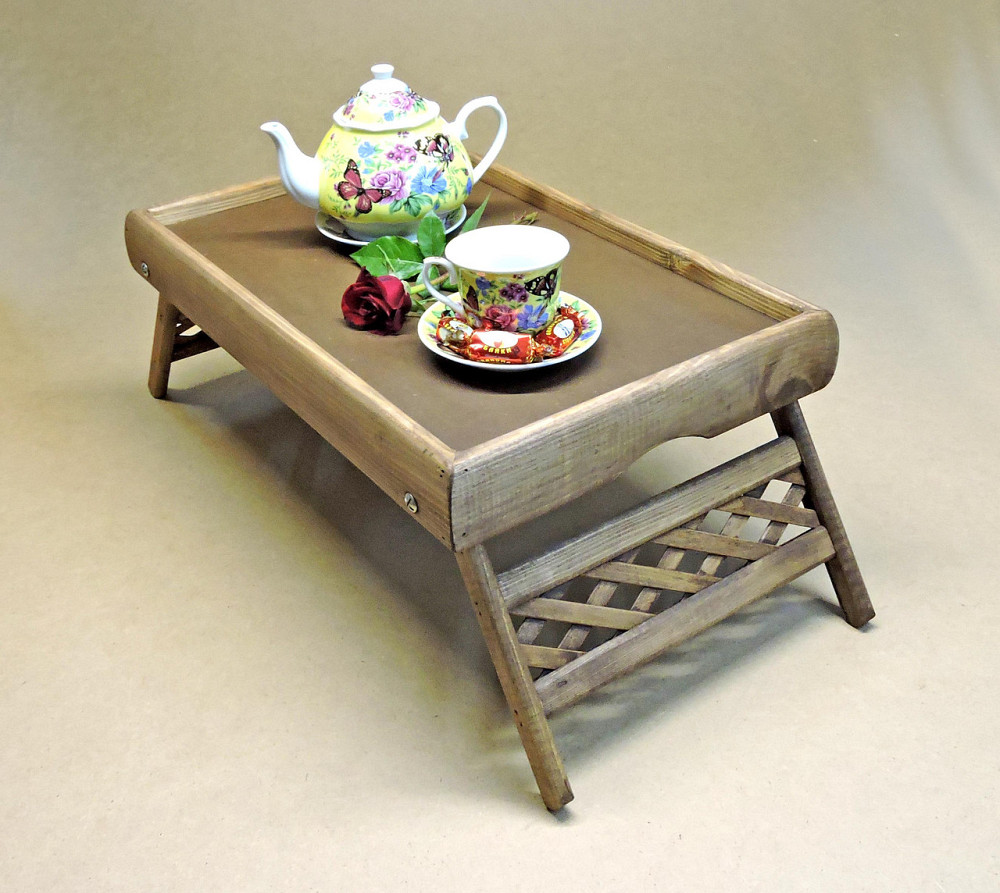 Столик-піднос для сніданку "Юта" мускат Миколаїв - фото 2