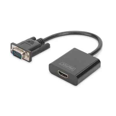 Переходник VGA to HDMI (M/F), Full HD Digitus (DA-70473) Винница