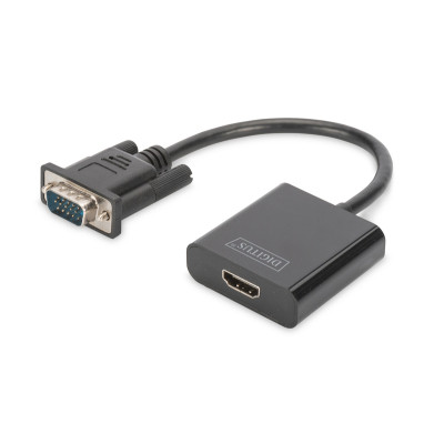 Переходник VGA to HDMI (M/F), Full HD Digitus (DA-70473) Винница - изображение 1