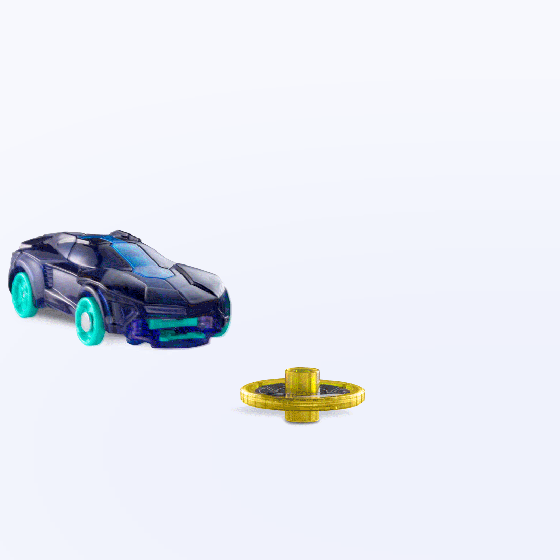 Машинка Трансформер Screechers Wild! L 1 -Найтбайт Дніпро