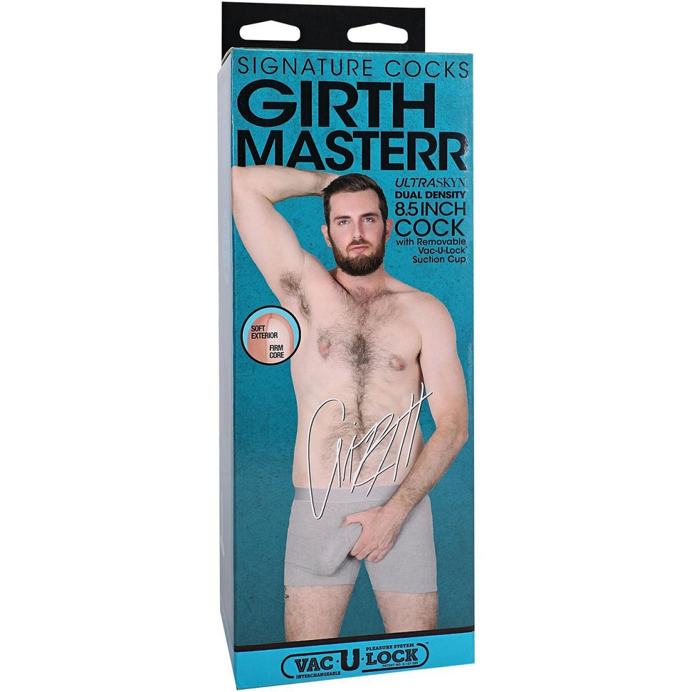 Фалоімітатор Doc Johnson Signature Cocks Girthmasterr 8.5 inch UltraSkyn (дірка в пакованні!!!) Sex Aura Київ - фото 6