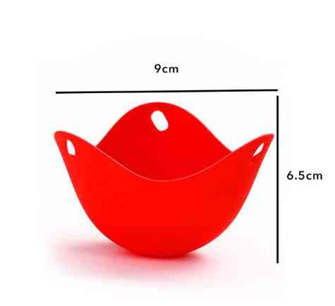Форма для яйца пашот 65 на 90 мм красный Киев