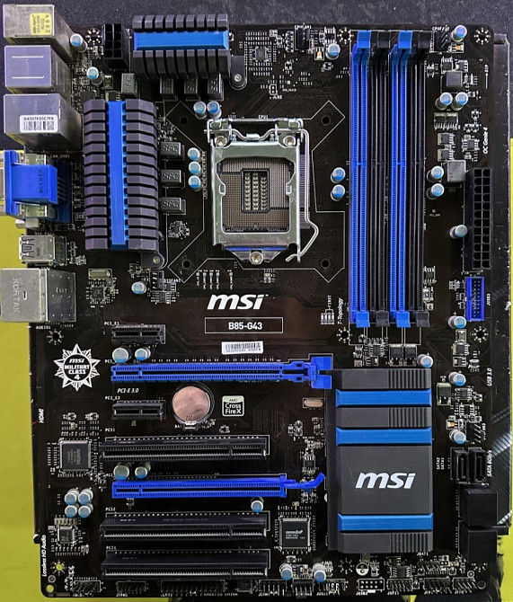 Материнская Плата MSI B85-G43 Стан : «Як нова» Киев - изображение 3