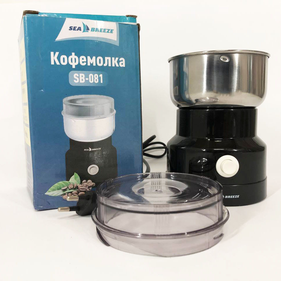 Кофемолка с напряжением 220V, Кофе молка, Кавомолка для кофе Машинка для помола маленькая OF-80 Львов - изображение 16
