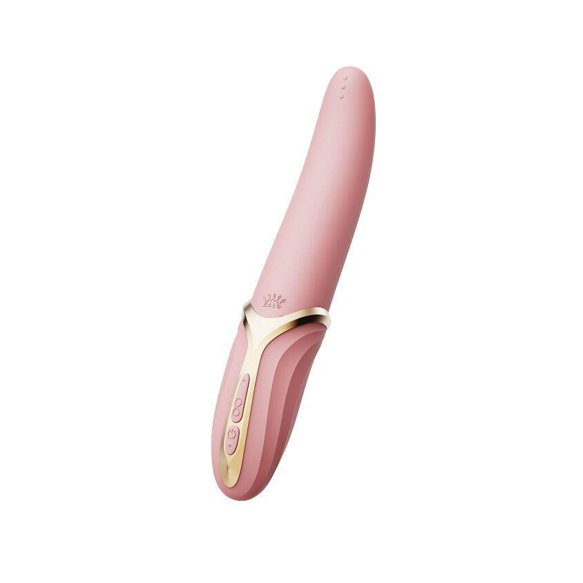 Вибратор Zalo – EVE Sakura Pink, вибрация + ротация, имитация язычка, подогрев до 39 °C Sex Aura Киев - изображение 1