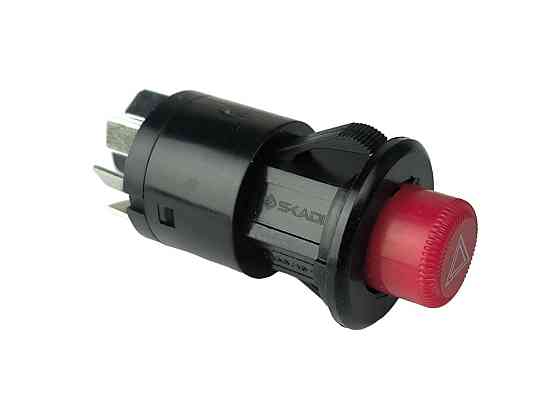 Кнопка сигнализации 2103, 2104, 2105, 2106, 2107, ГАЗ (6 контактов) аварийной Мукачево