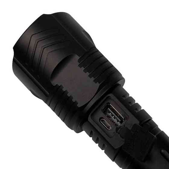 Ліхтар X-BALOG BL-L-12-P100 алюмінієвий (діапазон до 1000 м) з опцією PowerBank L-095 Київ