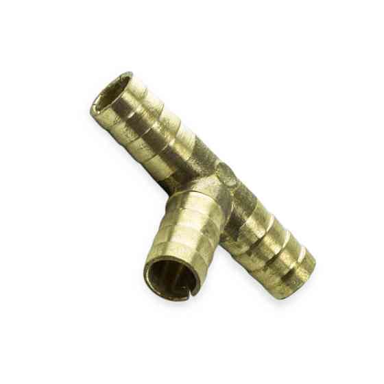 Штуцер-перехідник 12х12х12 латунь (трійник) Мукачево