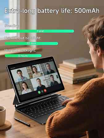 Чехол книжка Samsung Tab S9+ Plus X810 S9 FE+ X610 клавиатура (магнитный) Одесса