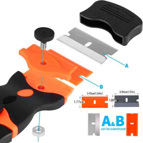 Скребок універсальний для склокерамічних плит та ремонту 22 леза Вінниця