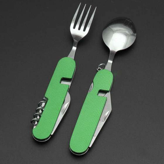 Мультитул туристичний Ложка-Виделка 6 в 1 Харків