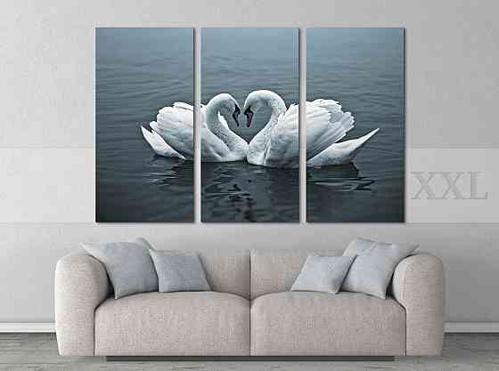 Модульна картина Лебеді Art-112_XXL Київ