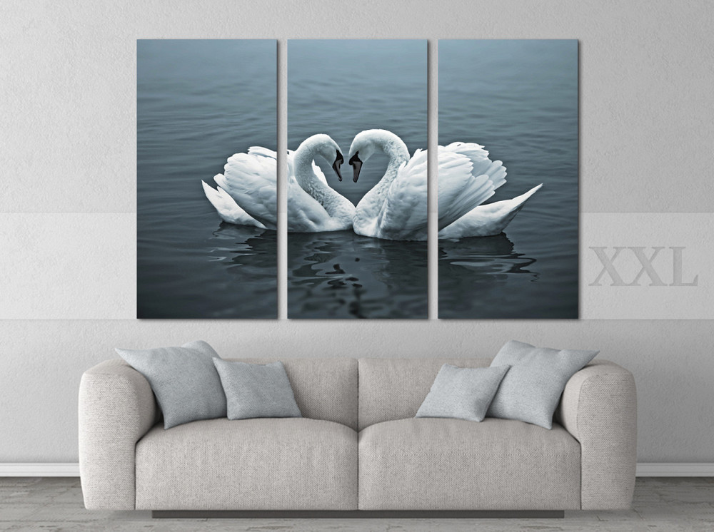 Модульна картина Лебеді Art-112_XXL Київ - фото 2