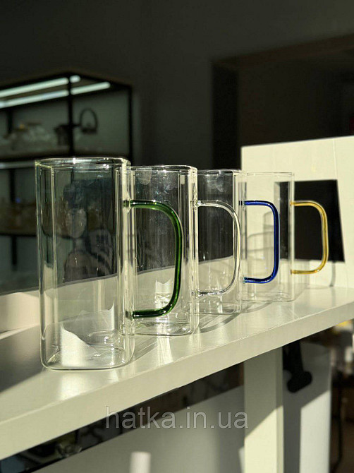 Кухоль чашка Olens "Чайний майстер" 350 мл 8030-278 синя ручка Київ - фото 5