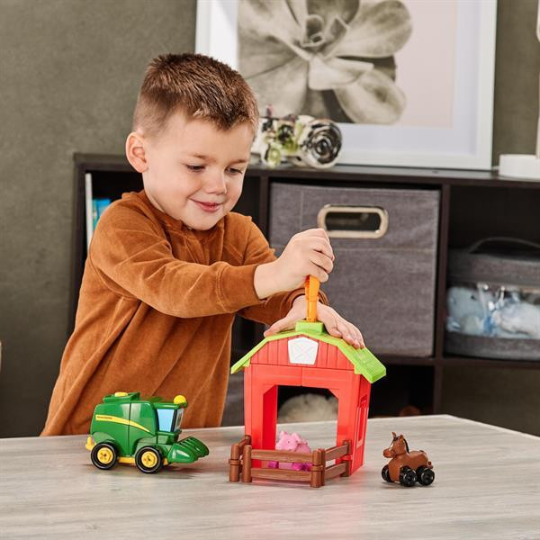 Конструктор John Deere Kids Збери трактор із загоном (47210) Харьков - изображение 7
