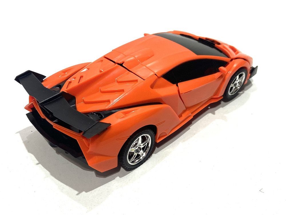 Трансформер робот на радіокеруванні перетворюється на машинку 19 см вид 1 Жовтий (888-AD) Чернігів - фото 4