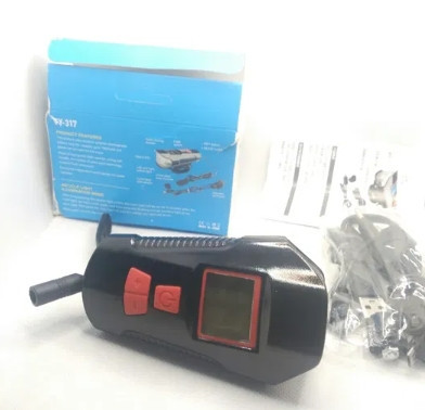 Велосипедний передній ліхтар фара FY-317 з сигналом та велокомп'ютером Київ - фото 5