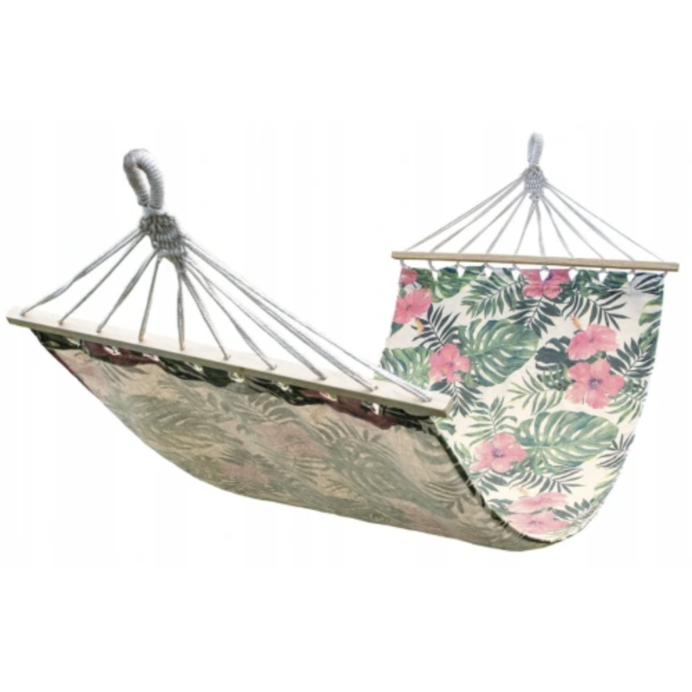 Гамак Jumi Garden тканинний з планкою та чохлом тропік Киев - изображение 10