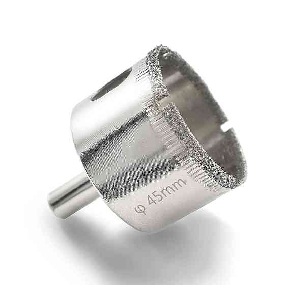 Алмазні коронки, коронки для плитки, коронки для розеток, коронки по керамограніту, коронки для плитки 45 мм (966485445) Київ