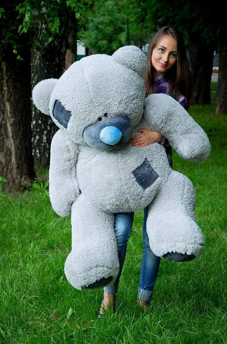 Мягкая игрушка Подарок плюшевый мишка, Плюшевый медведь Потап 150 см Букле Тернополь - изображение 1