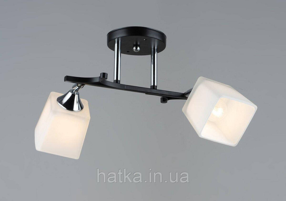 Люстра B N5488/2 BK+CH на 2 плафона Киев - изображение 1