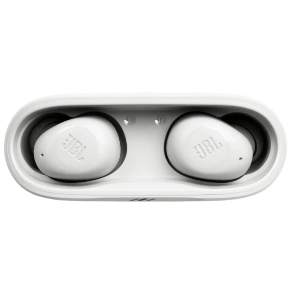 Наушники JBL Wave Buds TWS White, Bluetooth 5.3, ANC, 48 ч, IP54, 4 микрофона, JBL Pure Bass Киев - изображение 5