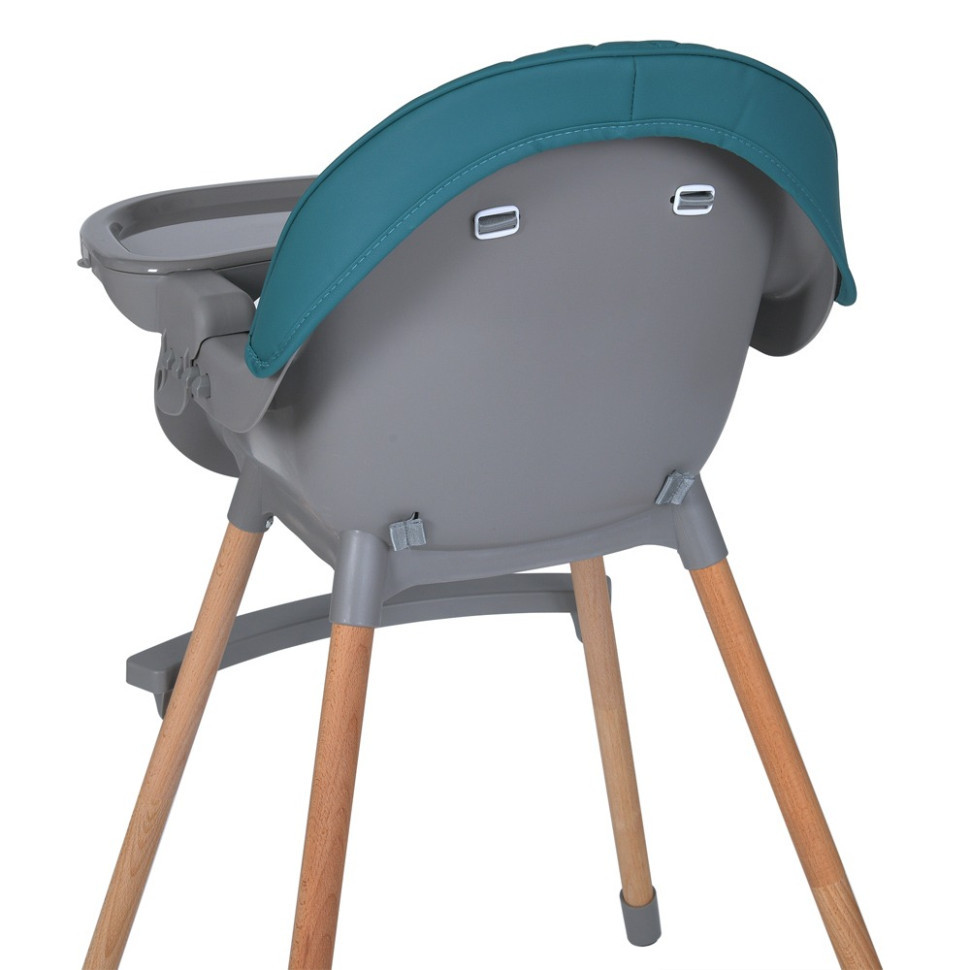 Стільчик для годування LUMI ME 1111 Teal екошкіра Вінниця - фото 7