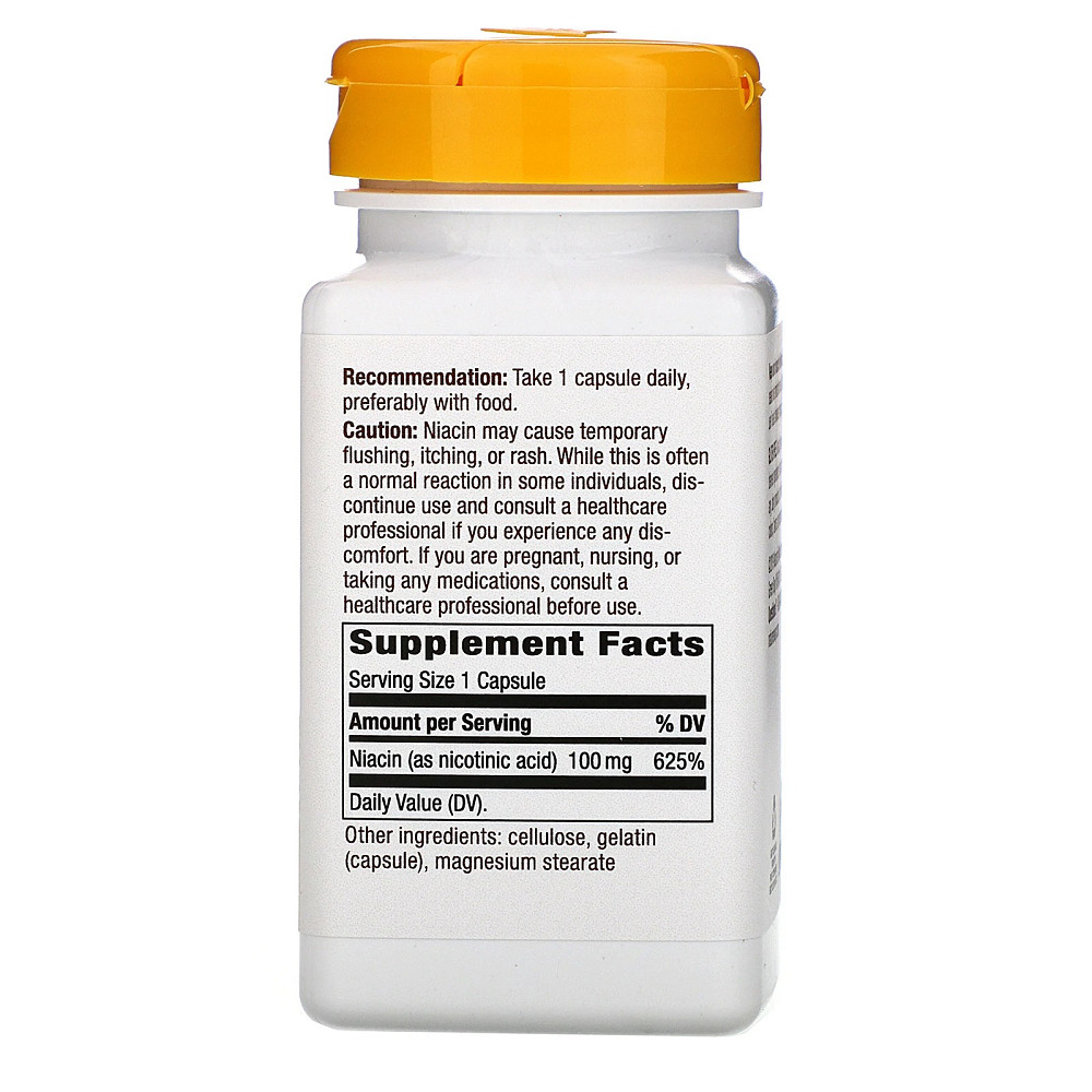 Витамин В3 (Niacin) 100 мг 100 капсул Киев - изображение 3