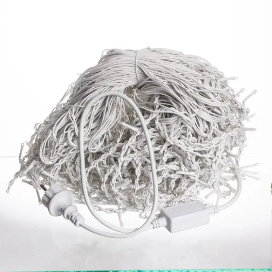 Garlando Вулична гірлянда Бахрома 50 м 600 LED білий провід Мультиколір 50MWML Коломия