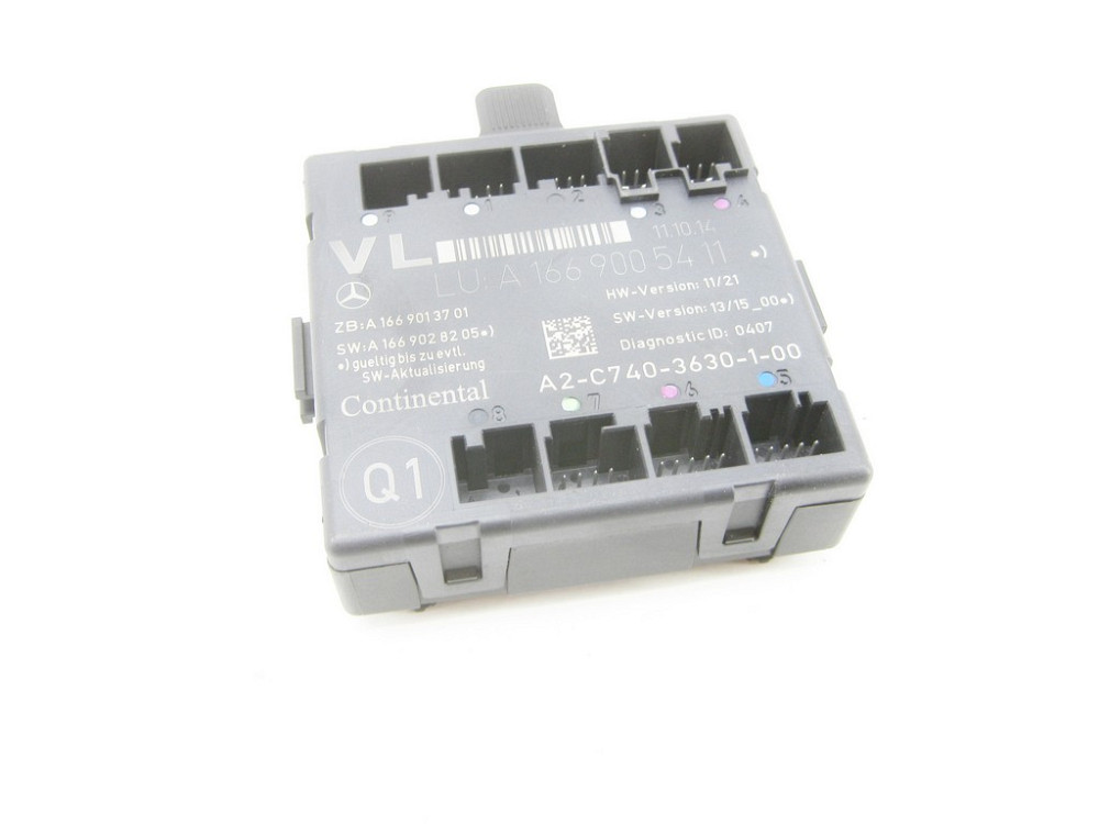 Mercedes-Benz  A1669005411 Блок керування передніх лівих дверей ML/GLE W166 GL/GLS X166 CLA C117 GLA X156 A-class W176 B-class W242 B-class W246 Одеса - фото 3