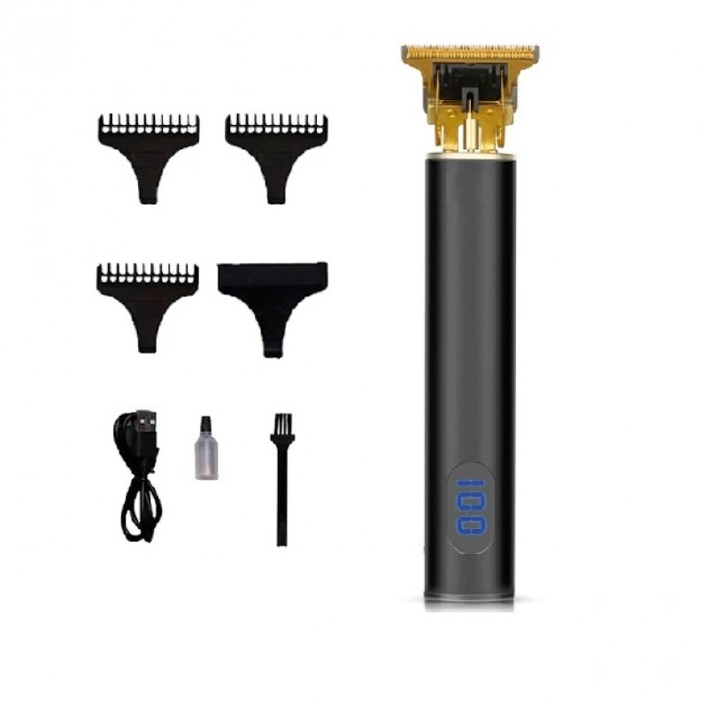 Аккумуляторная  Машинка для стрижки Domotec/RAF R-437 до 120 минут работы, срез 40 мм, 4 насадки Одесса - изображение 2