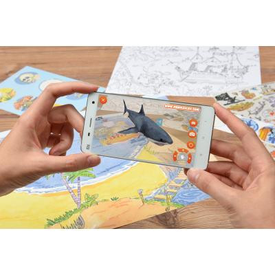 Набор для творчества Scribble down Набор переводных наклеек с онлайн приложением Остров пиратск (SD/20) Винница - изображение 6