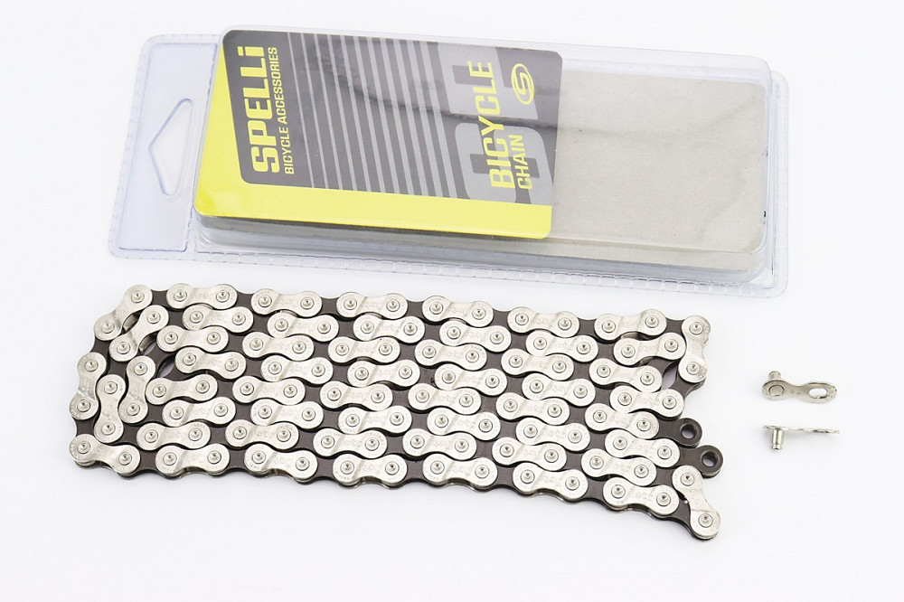 Ланцюг приводний 1/2х3/32х114L 8 швидкостей, сріблясто-чорний SCH-800 Київ - фото 1