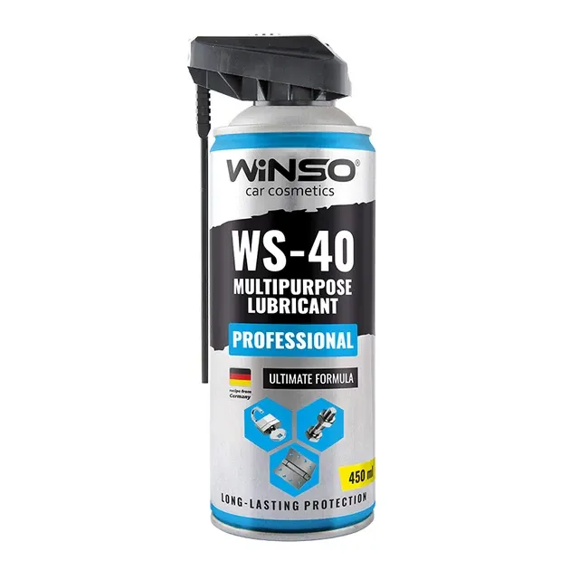 WINSO 830210 – Многофункциональная смазка WS-40, 450 мл Ковель - изображение 1