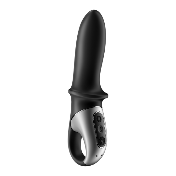 Анальный смарт вибратор с подогревом Hot Passion цвет: черный Satisfyer (Германия) Sex Aura Киев