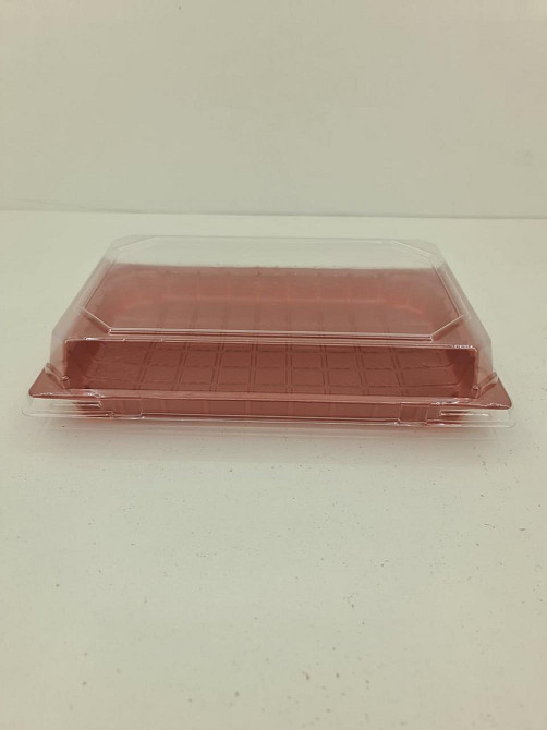 Упаковка для суші ПС-64 Червона +ПС64К (50 шт) Харків - фото 4