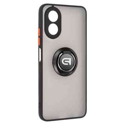 Чохол до мобільного телефона Armorstandart Frosted Matte Ring OPPO A18 4G / A38 4G Black (ARM72699) Вінниця