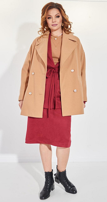 Двобортне пальто піджак (50) Київ - фото 5